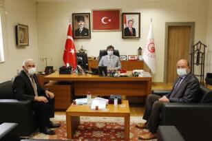 Pınarbaşı ve Özmen’den Genel Müdüre ziyaret