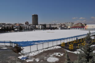 Çim sahalar dinlendi