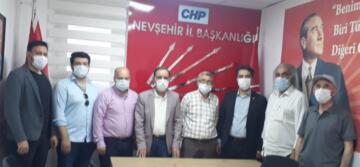 Genç Nevşehirliler Derneğinden CHP’ye ziyaret