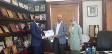 Nevşehir SGK’dan Ertaş Gruba Teşekkür Belgesi