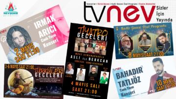 KAPANMA GÜNLERİNDE GÖZÜNÜZ TVNEV EKRANLARINDA OLSUN