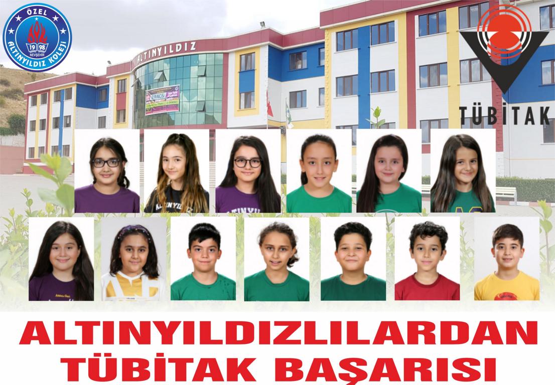 ALTINYILDIZLILARDAN TÜBİTAK BAŞARISI