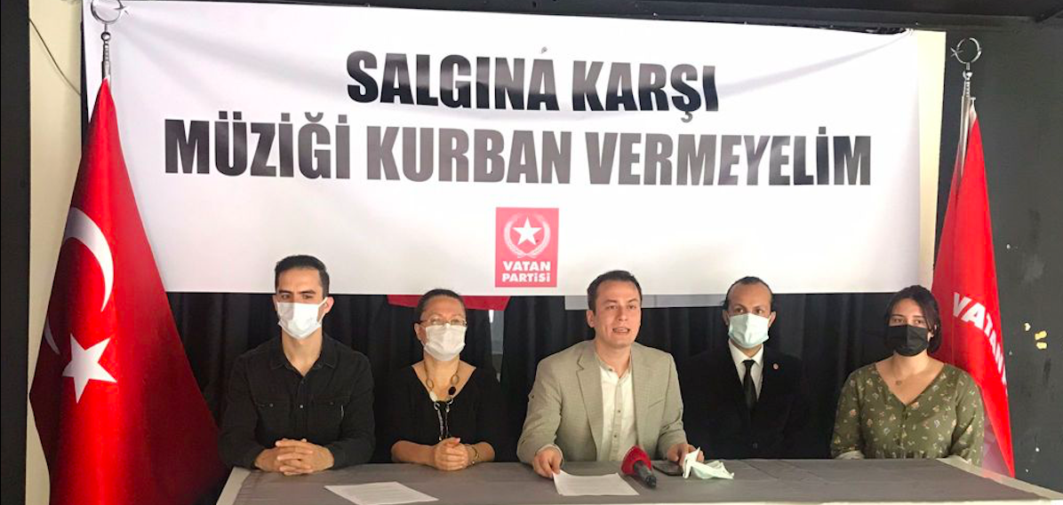 VATAN PARTİSİ SANAT BÜROSU: SALGINA KARŞI MÜZİĞİ KURBAN VERMEYELİM