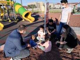 AK gençler miniklerle buluştu