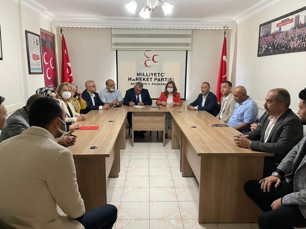 Kılıç, MHP Nevşehir Teşkilatını ziyaret etti