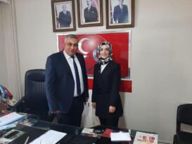 Gürbüz’e teşekkür, Uğural’a başarılar temennisi