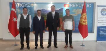 Uçhisar Belediye Başkanı Osman Süslü’den Kırgız Büyükelçi Ömüraliyev’ e iade-i ziyaret