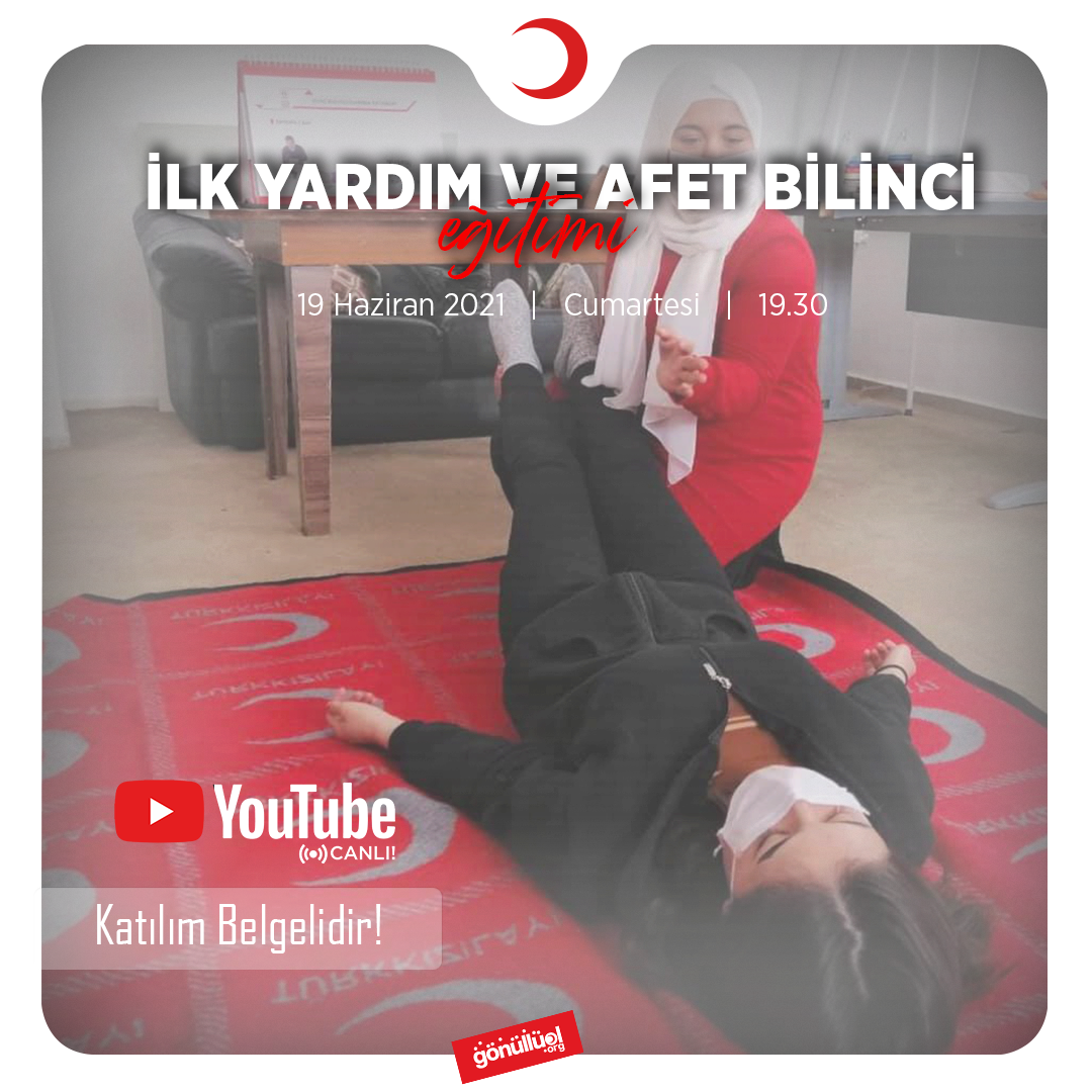 Nevşehir Kızılay’dan Ücretsiz Online Katılım Belgeli İlk Yardım Bilinci Eğitimi!