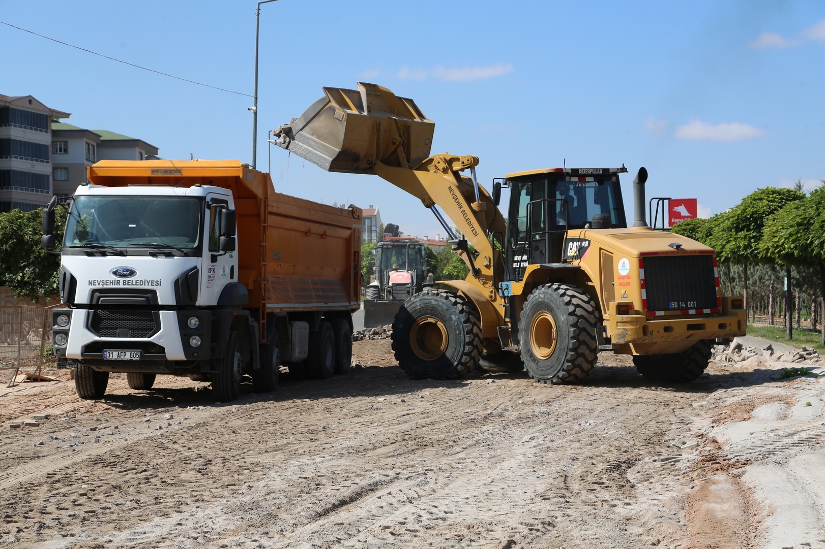 62. SOKAKTA ALTYAPI VE ÜSTYAPI İÇİN ÇALIŞMALAR BAŞLADI