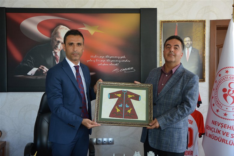 Gençer’den Özdemir’e veda ziyareti