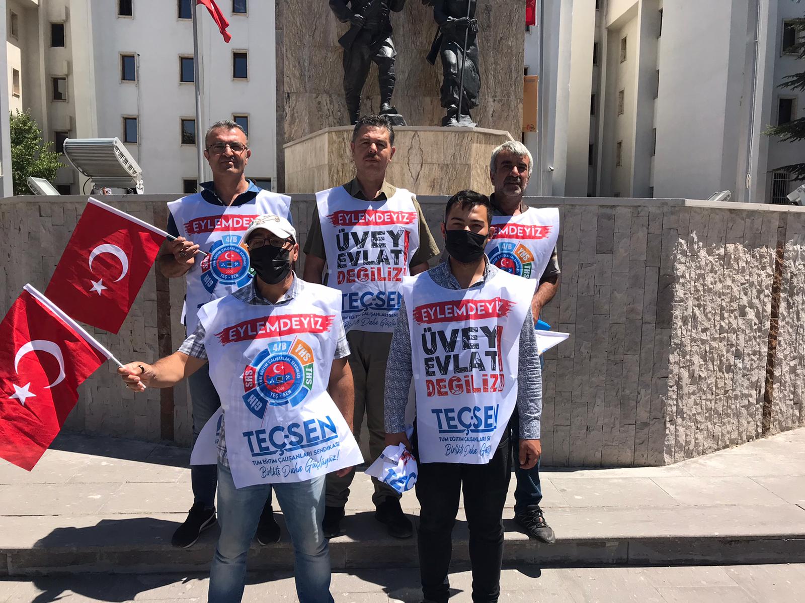 TEÇ-SEN NEVŞEHİR “MEMUR MEYDANDA MALUMSEN UYKUDA”