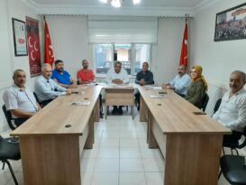 MHP’de ilçe başkanları toplantısı yapıldı