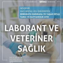 Loborant ve veteriner sağlık programı öğrenci kayıtları başlıyor