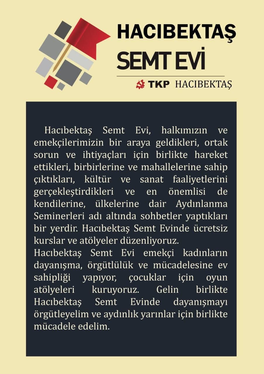 Hacıbektaş Semt Evi’nde Film Gösterimi ve Söyleşi