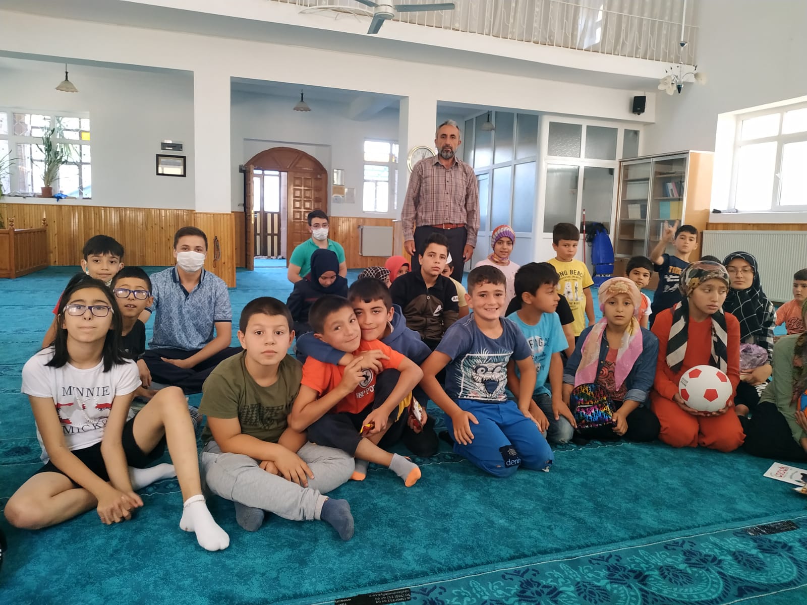 Sümer Camiinde yaz kuran kursu başarıyla tamamlandı