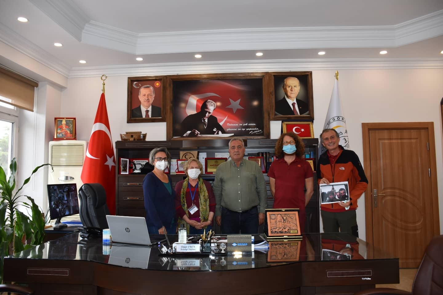 Başkan Eren, İtalyan Akademisyenleri ağırladı