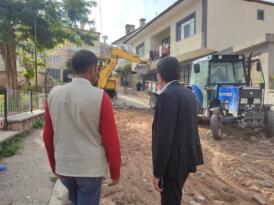 Başkan Çiftçi sahada