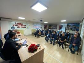 Çalışkan il yürütme ve yönetim kurulu toplantısındaydı
