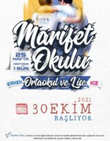 Marifet Okulu 30 Ekimde başlıyor
