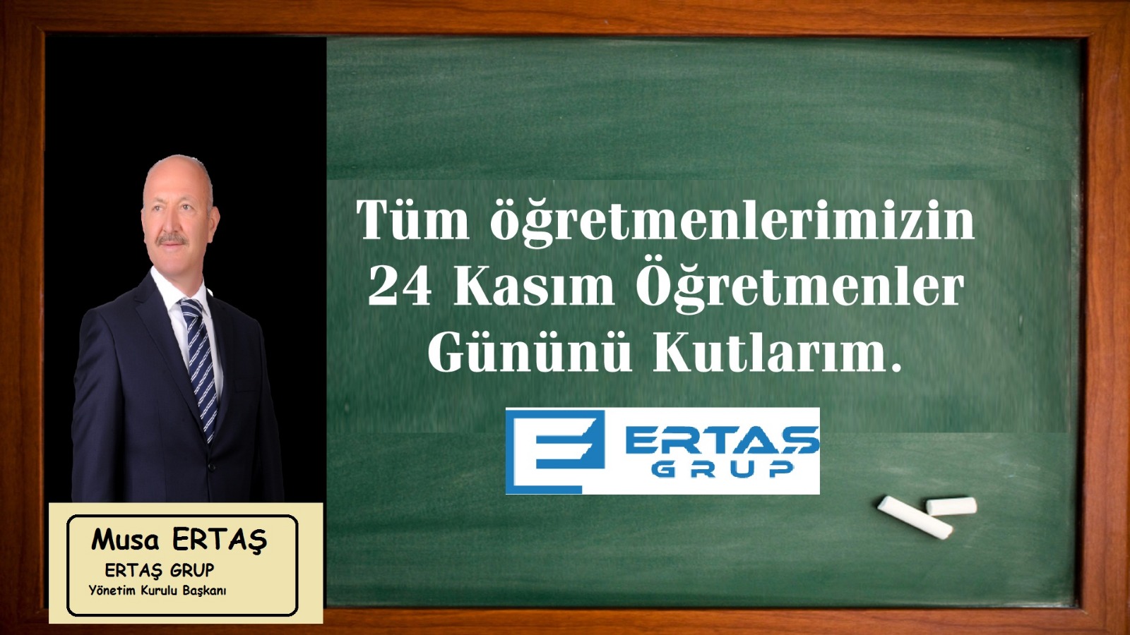 24 Kasım Öğretmenler Günü Kutlu Olsun