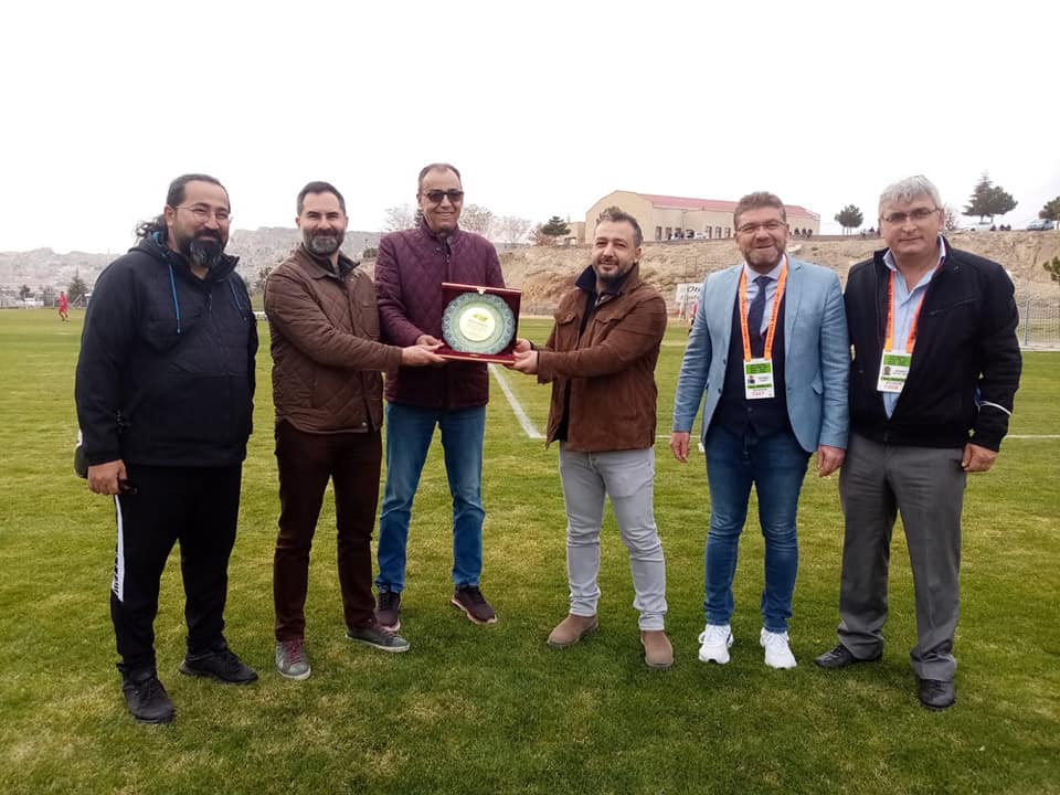Başkan Avcı’dan Aydoğan ve Dinler’e teşekkür plaketi