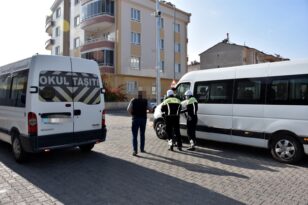 SERVİS ARAÇLARI DENETİM UYGULAMASI YAPILDI