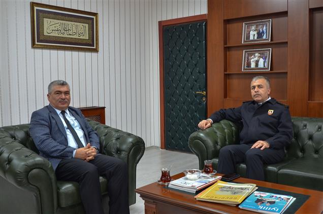 Komutan’dan il müftüsüne ziyaret