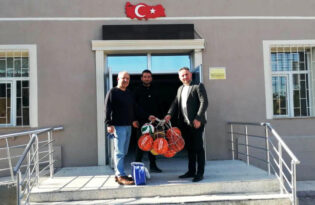 Ortahisar belediyesinden okullara spor malzemesi yardımı