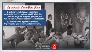 DOĞU PERİNÇEK’İN 24 KASIM MESAJI