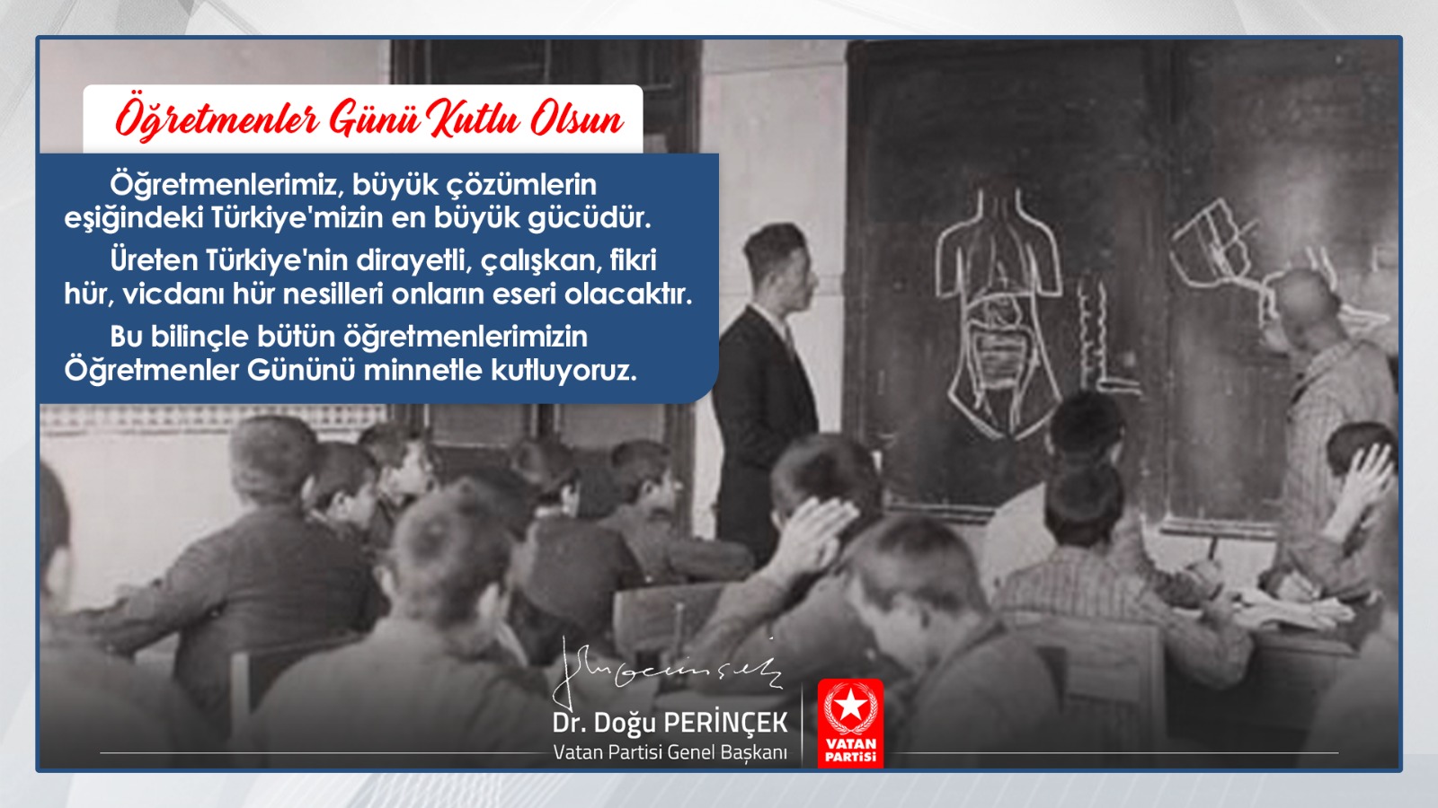 DOĞU PERİNÇEK’İN 24 KASIM MESAJI