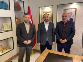 Üç başkanı buluşturan ziyaret