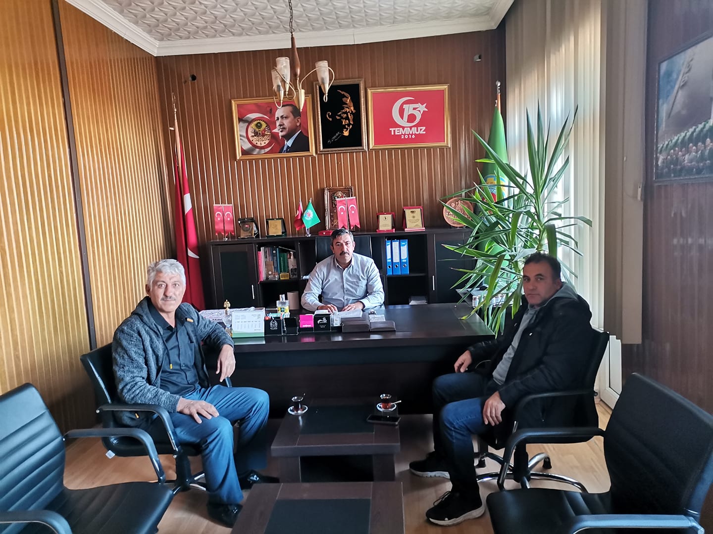 Başkanlardan NZO’ya ziyaret