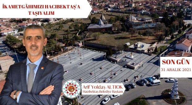 İkametgahınız Hacıbektaş olsun