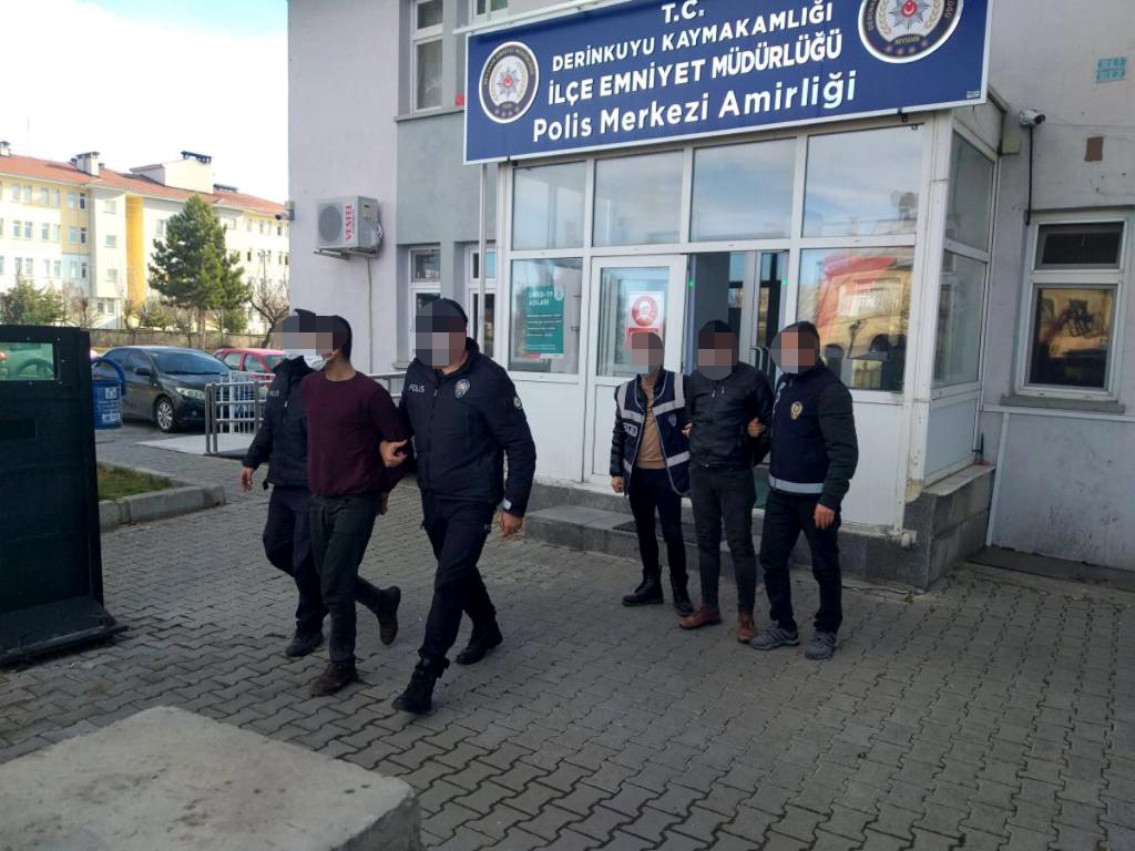 Derinkuyu’da İşyerinden ve Kurumdan Hırsızlık Kısa Sürede Aydınlatıldı.