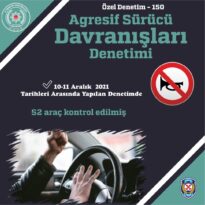 Agresif Sürücü Davranışları Denetimi.