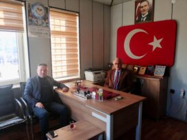 Başkan Ateş oda ve kooperatif başkanlarını ziyaret etti