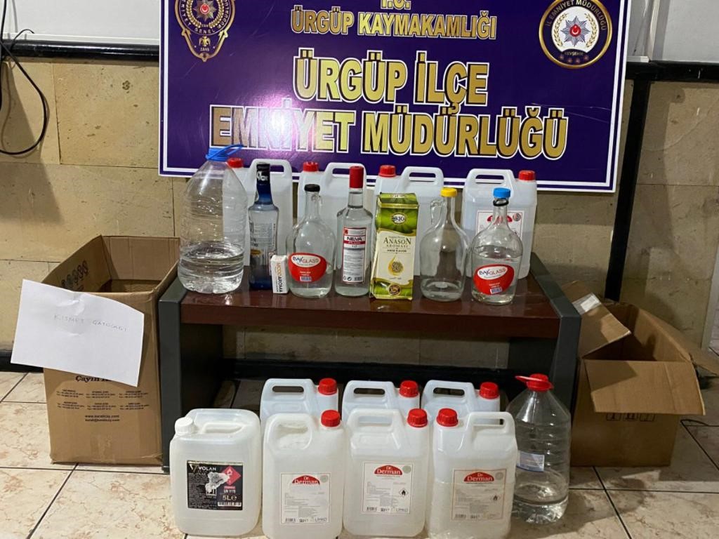 Ürgüp’te Yılbaşı Öncesi Sahte Alkol Denetimleri Yapıldı.