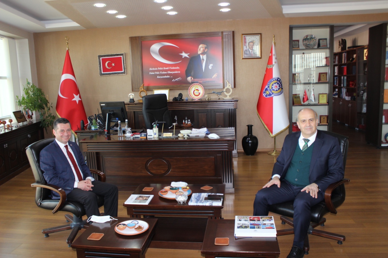 Her koşulda görev başında..