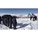 İzciler Sarıkamış şehitleri için -30 derecede çadırda sabahladı