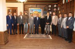 AK PARTİ YEREL YÖNETİMLER BAŞKAN YARDIMCISI KAÇAR, NEVŞEHİR BELEDİYESİ’Nİ ZİYARET ETTİ