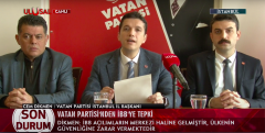VATAN PARTİSİ’NDEN İBB’DE BAŞLATILAN ‘TERÖR’ TEFTİŞİNE İLİŞKİN AÇIKLAMA