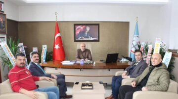 Anadolu Lisesinden Polat’a hayırlı olsun ziyareti