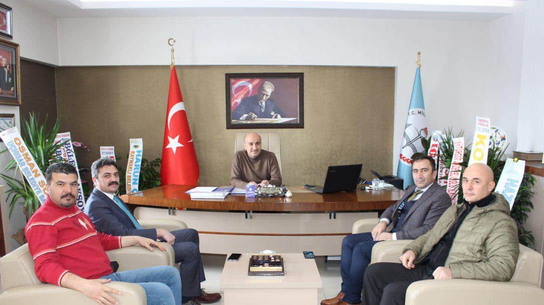 Anadolu Lisesinden Polat’a hayırlı olsun ziyareti