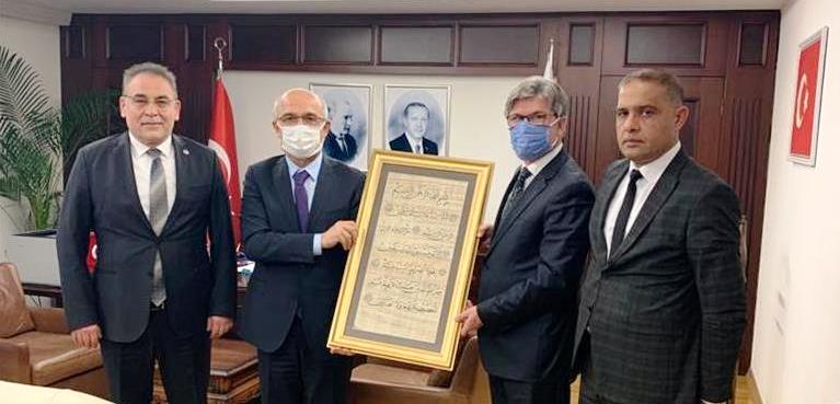 Başkan Ertaş, milli eğitim bakan yardımcısı ile görüştü