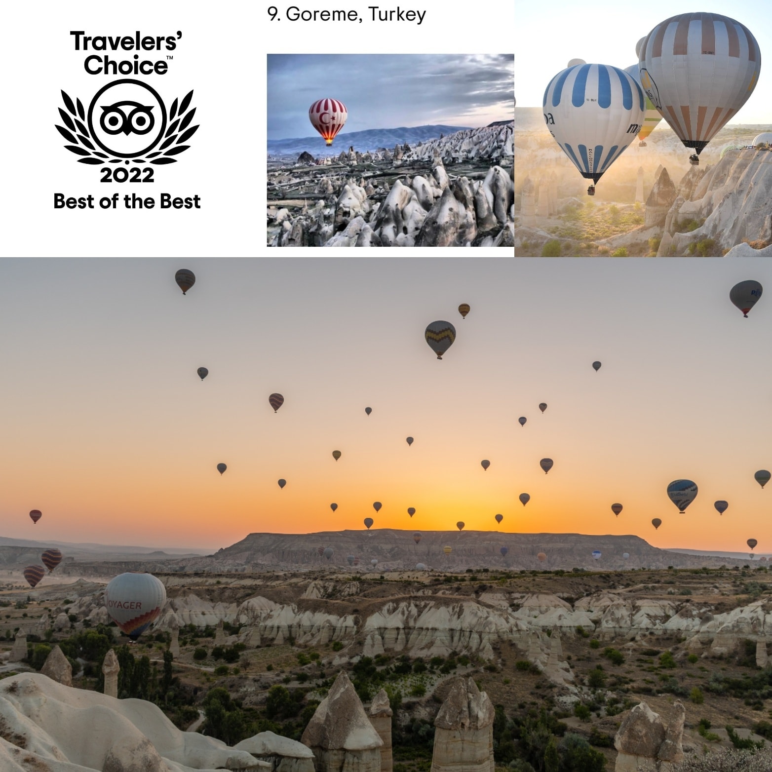 Göreme en trend destinasyonlar arasında