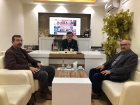 İYC basın ziyaretlerini sürdürüyor