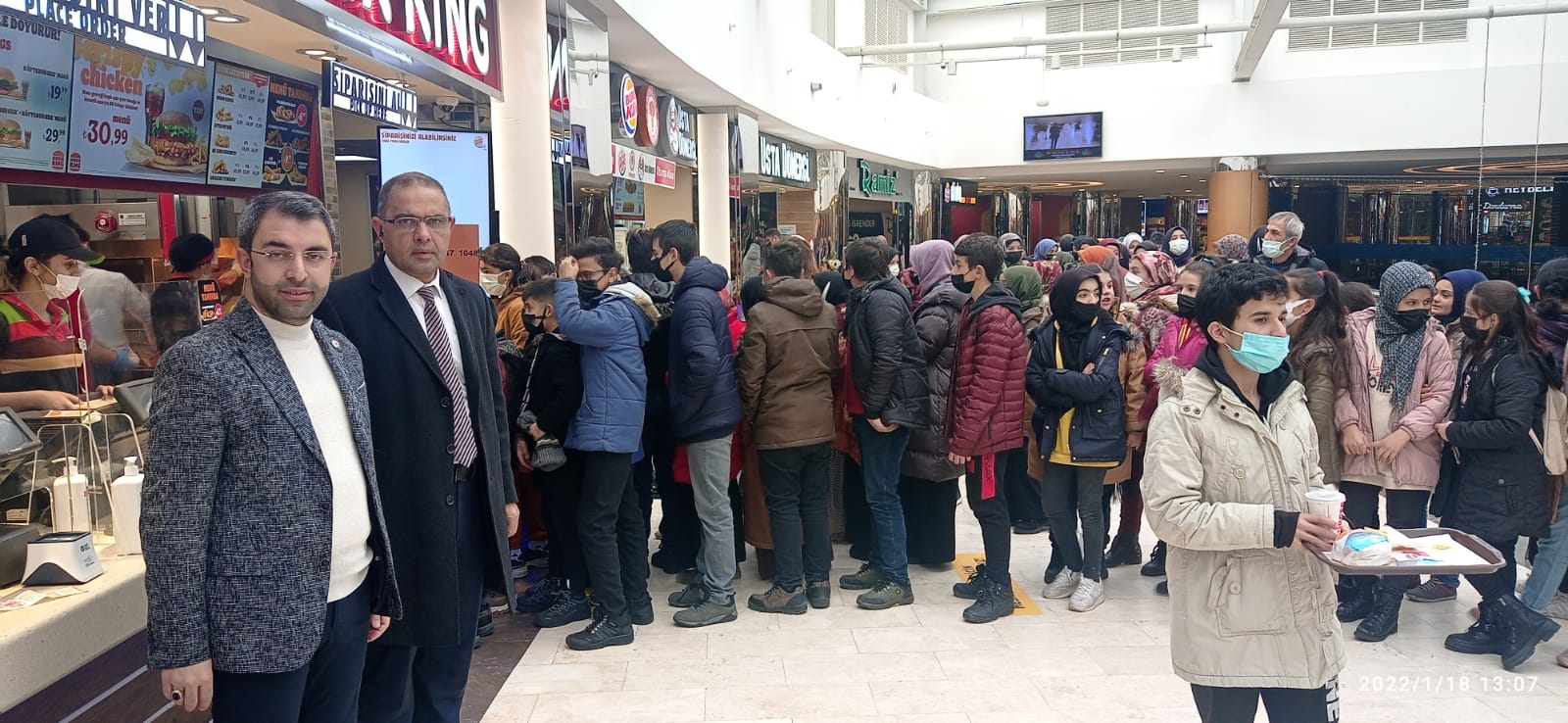 Karapınar’lı öğrenciler Eren filmini izledi