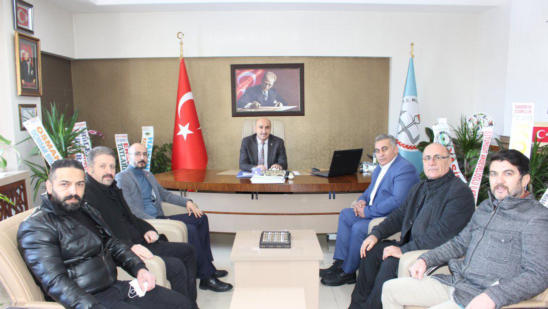 MHP’den Polat’a hayırlı olsun ziyaret