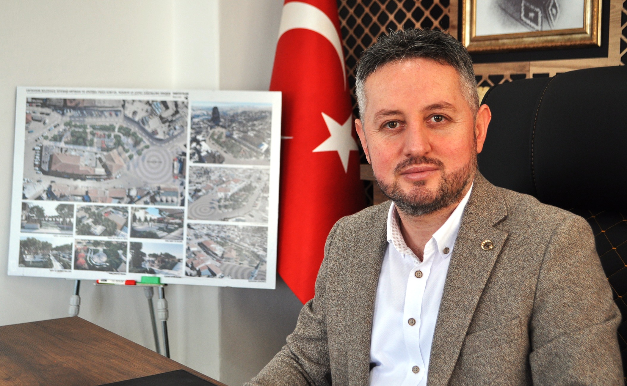 Halk toplantısına kar engeli