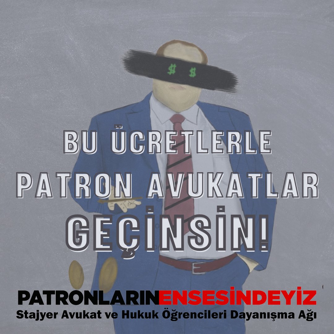 Stajyer Avukat ve Hukuk Öğrencilerinden Basın Açıklaması